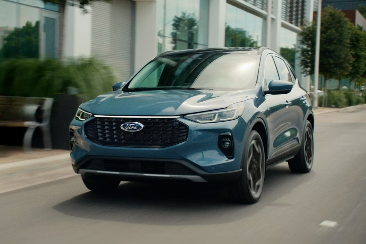 2026 Ford Escape driving on the road