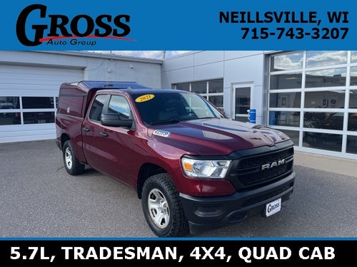 2021 RAM 1500 Tradesman Quad Cab 4x4 6'4' Box