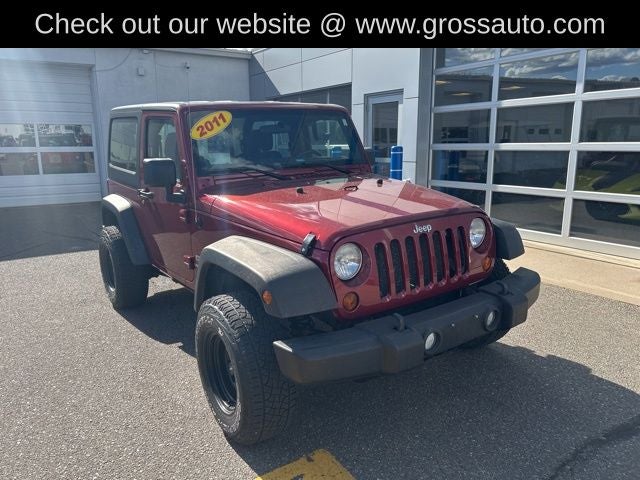 Used 2011 Jeep Wrangler Sport with VIN 1J4AA2D12BL518915 for sale in Spencer, WI