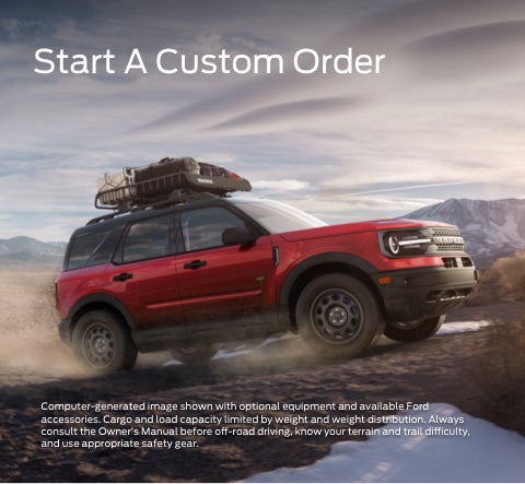 Start a custom order | Gross Ford in Spencer WI