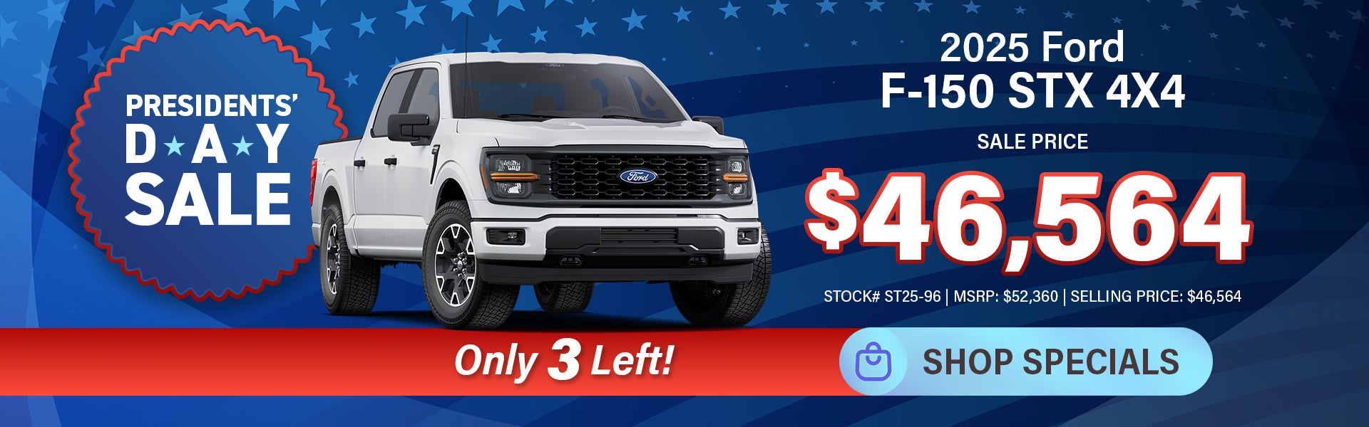 New 2025 Ford F-150 STX 4X4