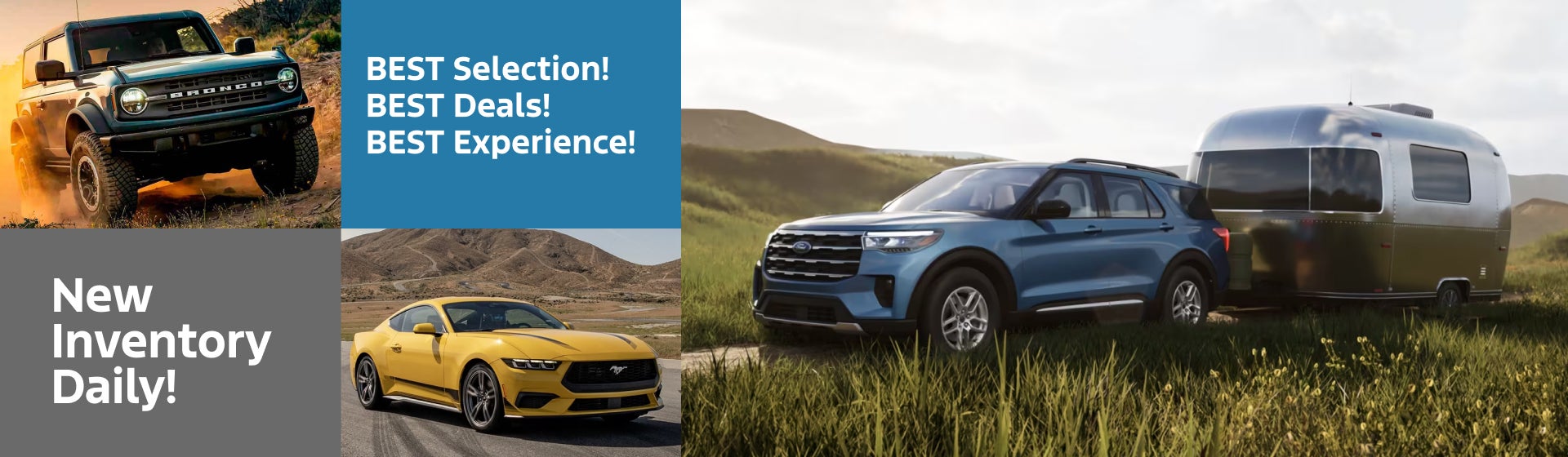 Best Selection! Best Deals! Best Experience! - New Inventory Daily!