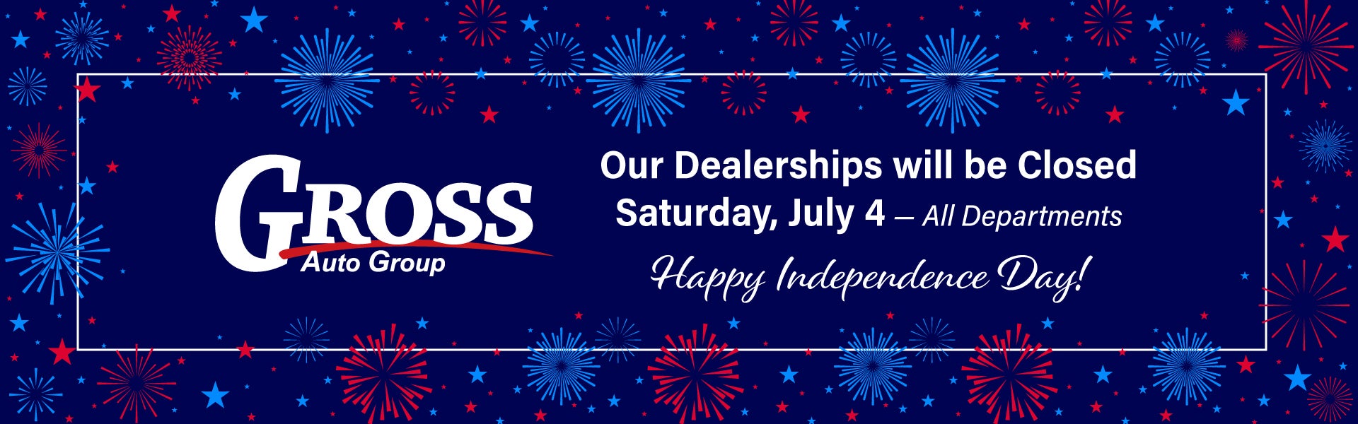 Closed 4th of July