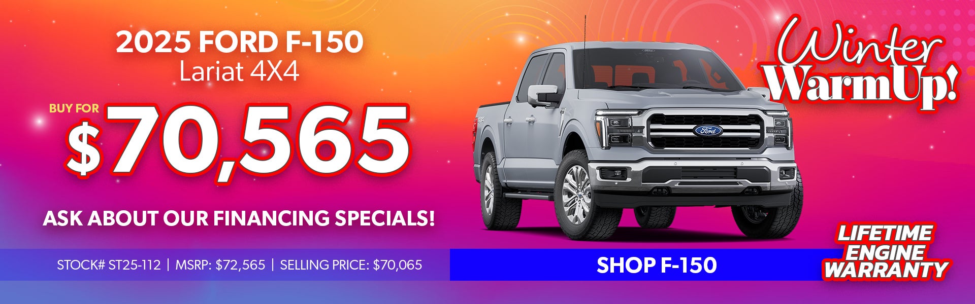 2025 Ford F-150 Lariat 4X4