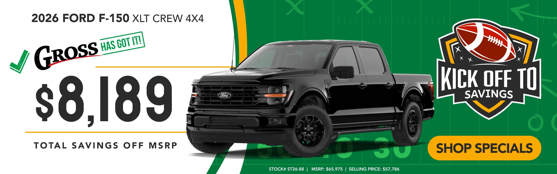 2026 FORD F-150 XLT 4X4